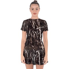 Abstract Light Games 2 Drop Hem Mini Chiffon Dress by DimitriosArt