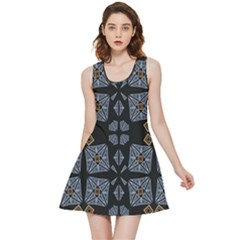 Abstract Pattern Geometric Backgrounds   Inside Out Reversible Sleeveless Dress by Eskimos