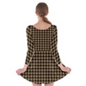 Olimedblk Long Sleeve Skater Dress View2