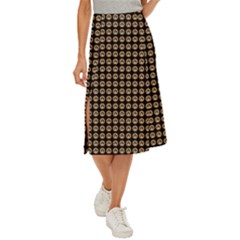 Olimedblk Midi Panel Skirt by violetheavensky