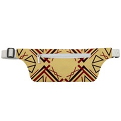 Abstract Pattern Geometric Backgrounds   Active Waist Bag by Eskimos