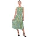 Abstract Light Games 8 Midi Tie-Back Chiffon Dress View1