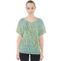 Abstract Light Games 8 V-Neck Dolman Drape Top View1