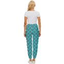 Digital Illusion Cropped Drawstring Pants View4