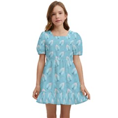 Frozen Forest Kids  Short Sleeve Dolly Dress by Sparkle