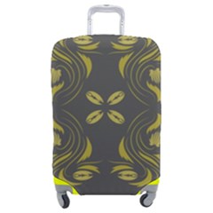 Folk Flowers Print Floral Pattern Ethnic Art Luggage Cover (medium) by Eskimos