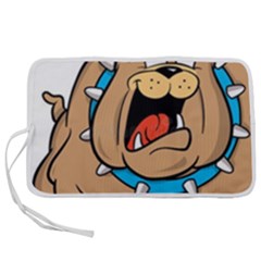 Bulldog-cartoon-illustration-11650862 Pen Storage Case (m) by jellybeansanddinosaurs