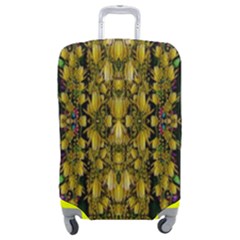 Fanciful Fantasy Flower Forest Luggage Cover (medium) by pepitasart