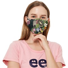 Tropical Pattern Fitted Cloth Face Mask (adult) by CoshaArt