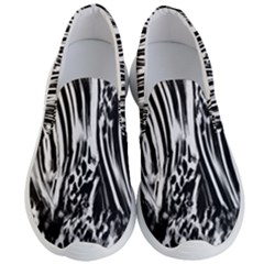 Zebra Leopard Black 7000 Men s Lightweight Slip Ons by MickiRedd