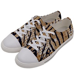 Tiger Snake Black 7000 Men s Low Top Canvas Sneakers by MickiRedd