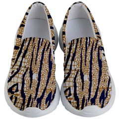 Tiger Snake Black 7000 Kids Lightweight Slip Ons by MickiRedd