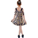 Tiger Snake Black 7000 Kids  Shoulder Cutout Chiffon Dress View2