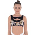 Tiger Snake Black 7000 Bandaged Up Bikini Top View1