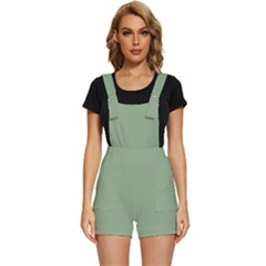 Fair Green Short Overalls by retrotoomoderndesigns