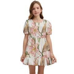 Floral Kids  Short Sleeve Dolly Dress by Sparkle