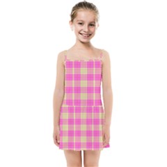 Pink Tartan 4 Kids  Summer Sun Dress by tartantotartanspink