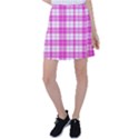 Pink Tartan Tennis Skirt View1