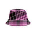 Pink Tartan 3 Inside Out Bucket Hat (Kids) View1