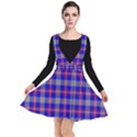 Tartan 2 Plunge Pinafore Dress View1