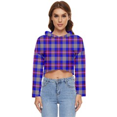 Tartan 2 Women s Lightweight Cropped Hoodie by tartantotartanspink