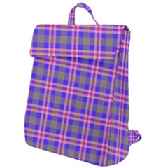 Tartan Purple Flap Top Backpack by tartantotartanspink2