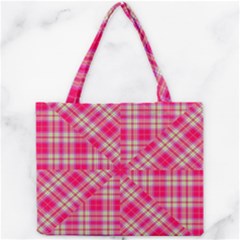 Pink Tartan-10 Mini Tote Bag by tartantotartanspink2