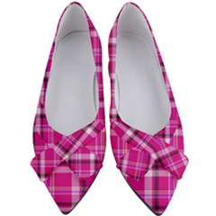 Pink Tartan-9 Women s Bow Heels by tartantotartanspink2