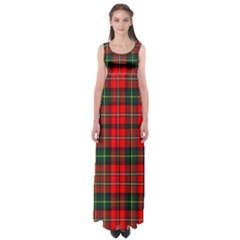 Boyd Modern Tartan 2 Empire Waist Maxi Dress by tartantotartansred