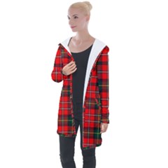 Boyd Modern Tartan 2 Longline Hooded Cardigan by tartantotartansred