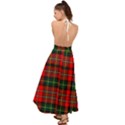 Boyd Modern Tartan 2 Backless Maxi Beach Dress View2