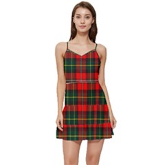 Boyd Modern Tartan 2 Short Frill Dress by tartantotartansred