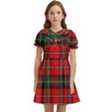 Boyd Modern Tartan 2 Kids  Bow Tie Puff Sleeve Dress View1