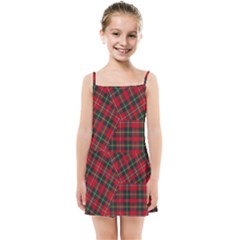 Boyd Modern Tartan Kids  Summer Sun Dress by tartantotartansred