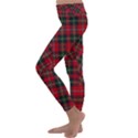 Boyd Modern Tartan Kids  Lightweight Velour Classic Yoga Leggings View2