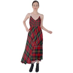 Boyd Modern Tartan Tie Back Maxi Dress by tartantotartansred