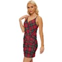 Boyd Modern Tartan Wrap Tie Front Dress View2