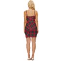 Boyd Modern Tartan Wrap Tie Front Dress View4