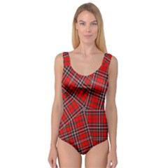 Macfarlane Modern Heavy Tartan Princess Tank Leotard  by tartantotartansallreddesigns