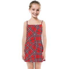 Macfarlane Modern Heavy Tartan Kids  Summer Sun Dress by tartantotartansallreddesigns