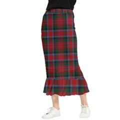 Macduff Tartan Maxi Fishtail Chiffon Skirt by tartantotartansallreddesigns