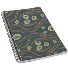 Folk Flowers Print Floral Pattern Ethnic Art 5 5  X 8 5  Notebook by Eskimos