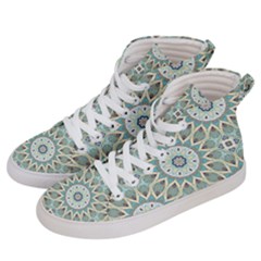 Mandala  Women s Hi-top Skate Sneakers by zappwaits