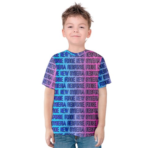 New Cyberia Response Force Kids  Cotton Tee by WetdryvacsLair