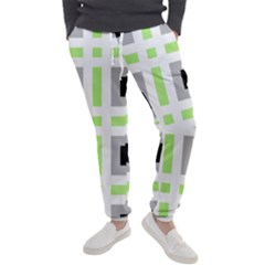 Agender Flag Plaid Men s Jogger Sweatpants by WetdryvacsLair