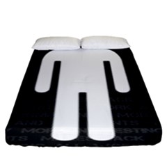 All Work And No Pants Makes Jack Significantly More Interesting Fitted Sheet (king Size) by WetdryvacsLair