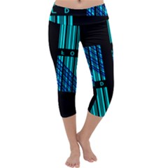 Folding For Science Capri Yoga Leggings by WetdryvacsLair