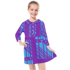 Fold At Home Folding Kids  Quarter Sleeve Shirt Dress by WetdryvacsLair