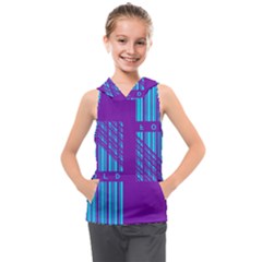 Fold At Home Folding Kids  Sleeveless Hoodie by WetdryvacsLair