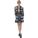 Abstract geometric design    Mini Skater Shirt Dress View2